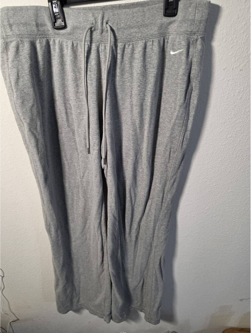 Nike Baggy Sweatpants Men’s XL Gray Heavyweight Fleece Loose Lounge Vintage